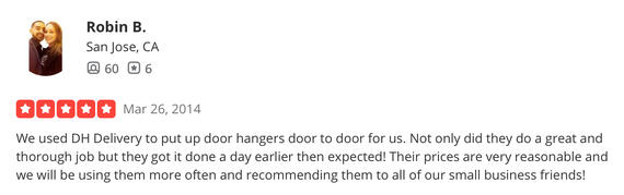 Door Hanger Distribution in San Jose